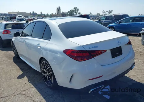 2022 Mercedes-Benz C 300 Sedan from USA, damaged, VIN W1KAF4GB0NR066445